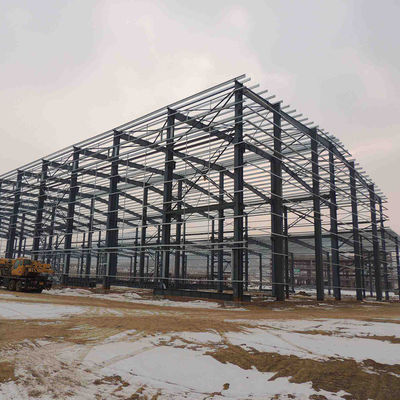 Prefab Engineering Steel Factory Shed Drawing Steel Structure Workshop Building