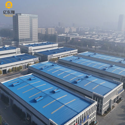 Large Span Steel Frame Building Construction Lightweight Prefabricated Steel Warehouse Factory