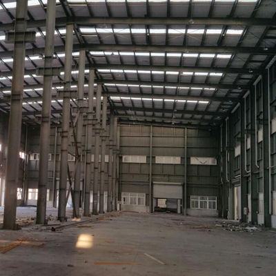 Contemporary Steel Frame Building Construction High Fire Resistance Steel Structure