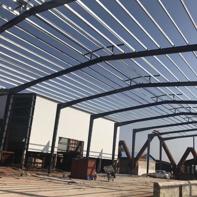 Prefab Modern Steel Frame House Eco Friendly Construction Steel Structure Building