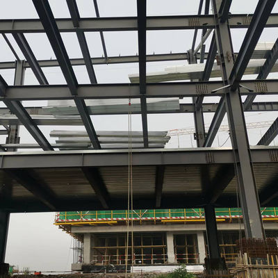 Waterproof Steel Structure Workshop Fire Resistance Large Span Steel Structures