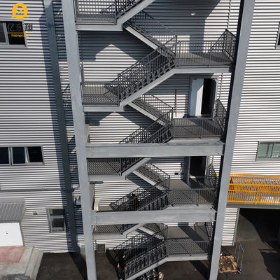 Prefabricated Q235 Steel Structure Workshop Buildings Waterproof Fire Resistance