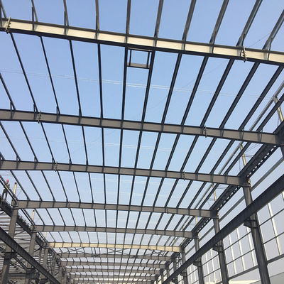 High Strength Bolt Steel Structure Warehouse Painted And Galvanized Steel Frame