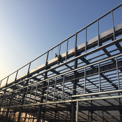 Prefab Steel Structure Factory Weather Resistance Steel Frame Industrial Building