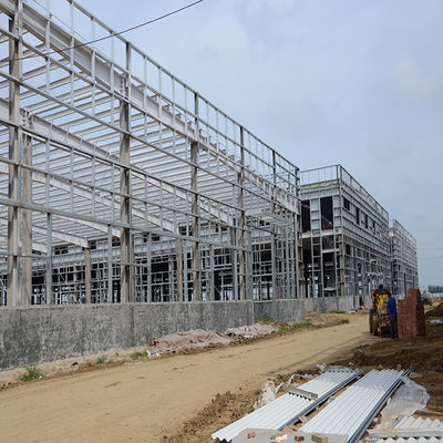 Customizable Steel Structure Factory Prefabricated Steel Frame Plant With Bolt Connection