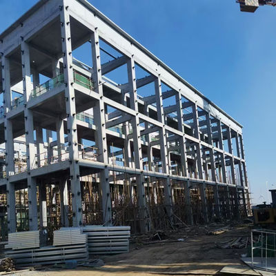 Strong And Eco Friendly Steel Frame Building Construction Sustainable Steel Structure