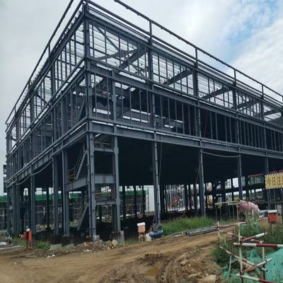 Custom Prefabricated Steel Structure Building Multi Storey Structural Steel Construction