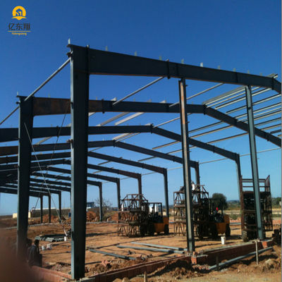 ASTM A36 Prefab Metal Airplane Hangar Agricultural Farm Barn Steel Structure Buildings