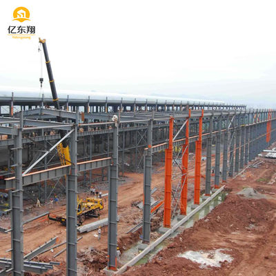 Anti Corrosion Prefabricated Steel Frame Building Construction Auto CAD Drawing Design