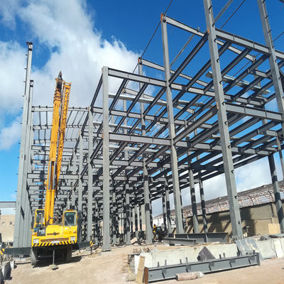 Prefabricated Steel Frame Factory Warhouse Steel Construction Fabrication