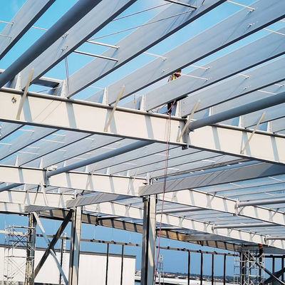 Bolts Connection Steel Structure Warehouse Prefabricated Metal Warehouse Building