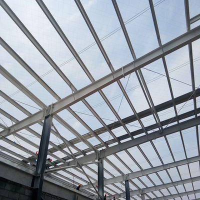 Insulation Steel Structure Warehouse Building With H Section Steel Main Steel Frame