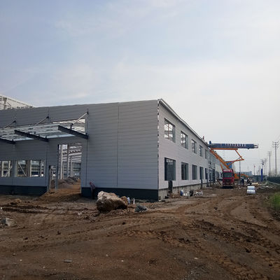 Prefab Steel Structure Building Construction Customized Metal Frame Structure Construction