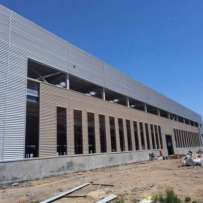 Industrial Prefabricated Steel Structure Building H Beam Steel Frame Prefab Building