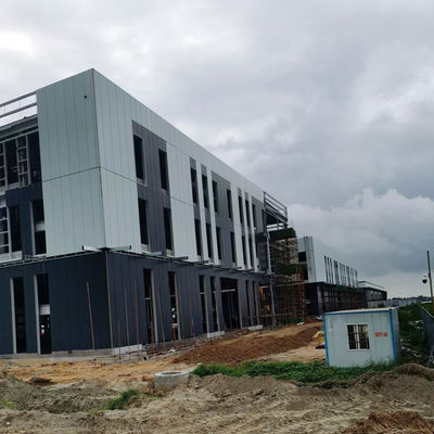 Fast Build Steel Structure Warehouse Building Large Span Light Steel Frame Construction