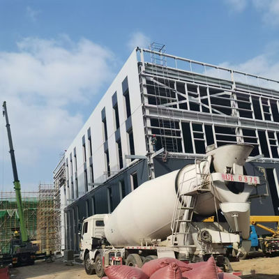 Modular Steel Structure Building Prefabricated With Cutting Processing Service