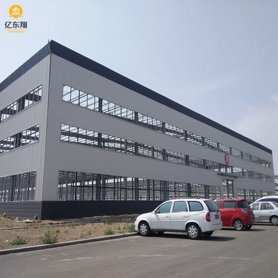 Q235 Q345B Steel Structure Workshop Building With Galvanized Purlin Roof Structure