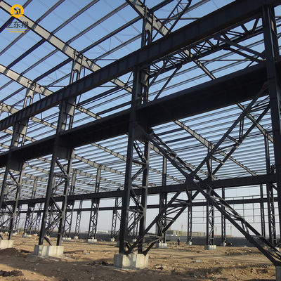 Prefabricated Industrial Steel Buildings Construction With Aluminum Alloy Window