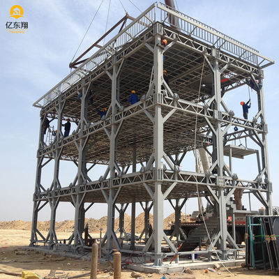 Large Industrial Building Steel Structure Multistory Prefabricated Steel Construction