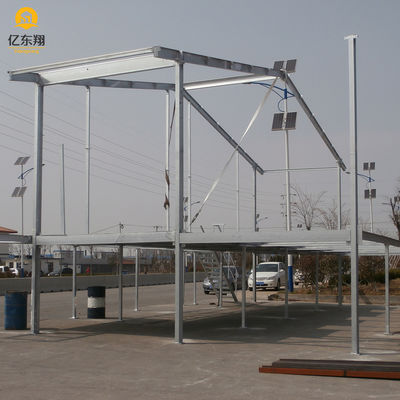 Customized Steel Workshop With Galvanized Purlin Roof And Z Or C Purlin Main Steel Frame