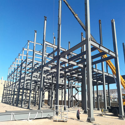 Construction Projects Completion Prefabricated Metal Building with Strong Earthquake Resistance