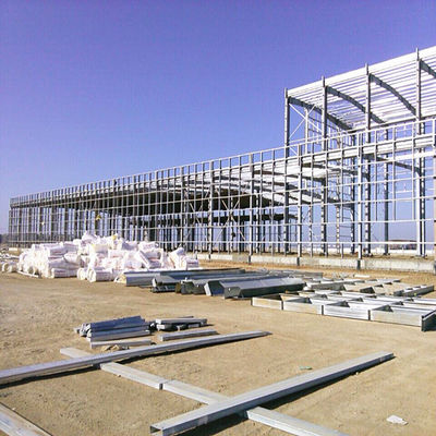 Customizable Prefabricated Steel Structure Warehouse Featuring Steel Color Sheet Cladding