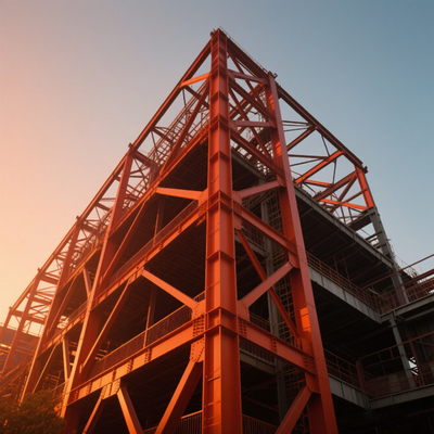 Fast Assemble Steel Frame Warehouse Prefabricated Steel Warehouse Buildings