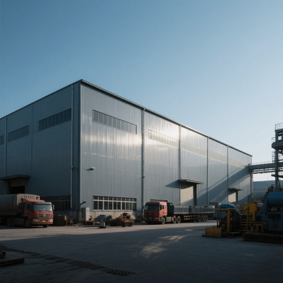 Lightweight Prefab Small Buildings Industrial Commercial Easy Transport